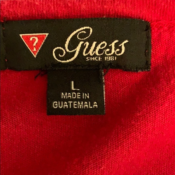 GUESS Logo Embellished T-Shirt - Picture 4 of 5